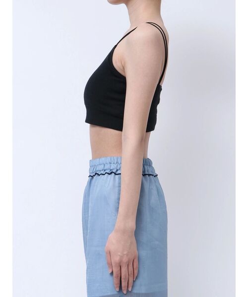 Ungrid（アングリッド）の「ダブルストラップブラトップ（キャミソール・レディース・ブラック/オフホワイト/グレー・FREE）」の18枚目の写真