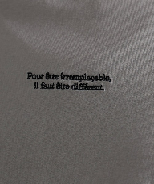 LUCY（ルーシー）の「LUCY/スリムフィットシアーロンT（Tシャツ/カットソー・メンズ・グレー系その他・LARGE/MEDIUM）」の4枚目の写真