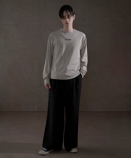 LUCY（ルーシー）の「LUCY/スリムフィットシアーロンT（Tシャツ/カットソー・メンズ・グレー系その他・LARGE/MEDIUM）」の7枚目の写真