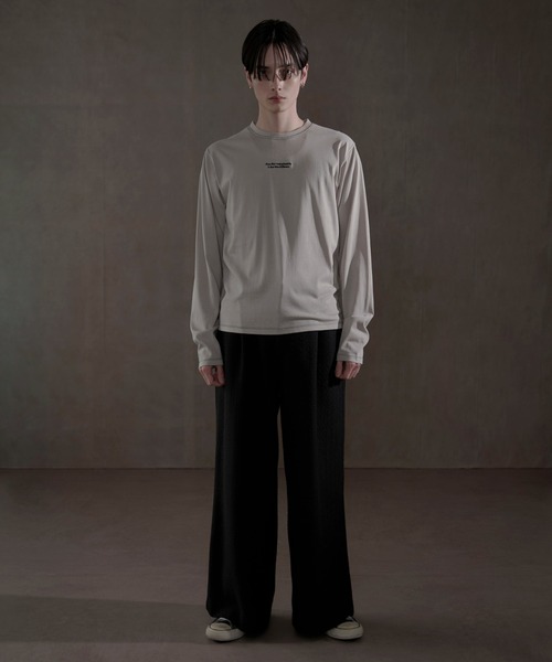 LUCY（ルーシー）の「LUCY/スリムフィットシアーロンT（Tシャツ/カットソー・メンズ・グレー系その他・LARGE/MEDIUM）」の9枚目の写真