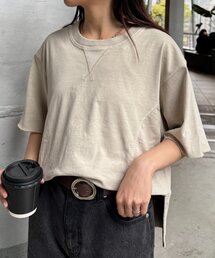 CIAOPANIC TYPY | 【すっきり見え】クロップド丈ピグメントTee(Tシャツ/カットソー)