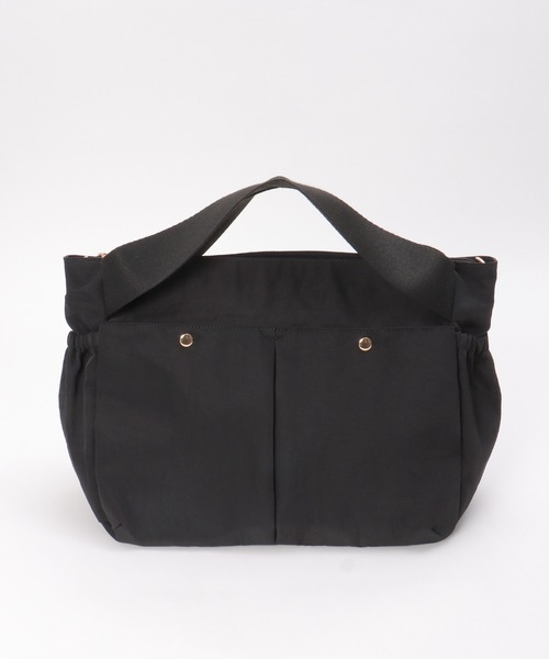 ikka（イッカ）の「撥水ナイロン2WAYショルダーバッグ（ショルダーバッグ・レディース・ブラック/ライム・FREE）」の16枚目の写真