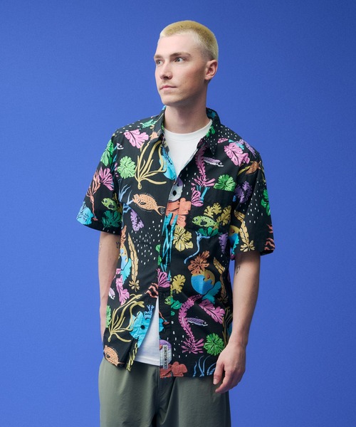 KAVU(カブー)の「KAVU/カブー FESTARUSKI/フェスタルスキー(シャツ/ブラウス・メンズ・B/A/C・LARGE/MEDIUM)」の2枚目の写真