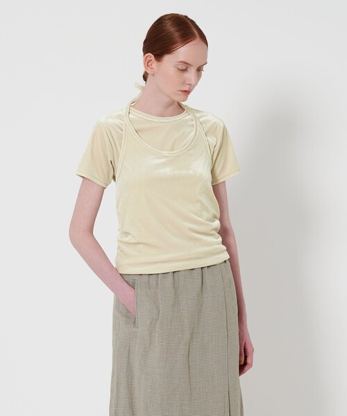 新品未使用　steven alan ベロア　ロンT Steven Alan（スティーブンアラン）の「＜Steven Alan＞VELOUR