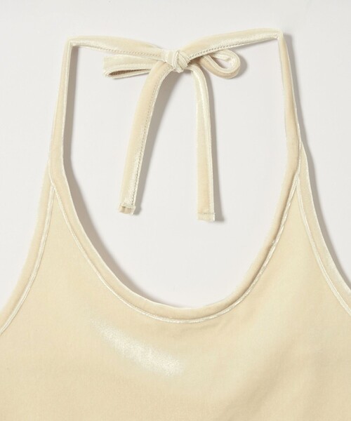 Steven Alan（スティーブンアラン）の「＜Steven Alan＞ベロア ホルターネック Tシャツ（その他トップス・レディース・ライトピンク/オフホワイト/コバルトブルー・FREE）」の20枚目の写真