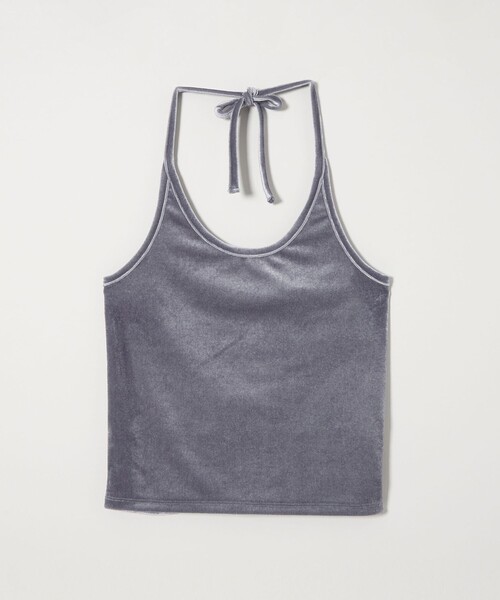 Steven Alan（スティーブンアラン）の「＜Steven Alan＞ベロア ホルターネック Tシャツ（その他トップス・レディース・ライトピンク/オフホワイト/コバルトブルー・FREE）」の22枚目の写真