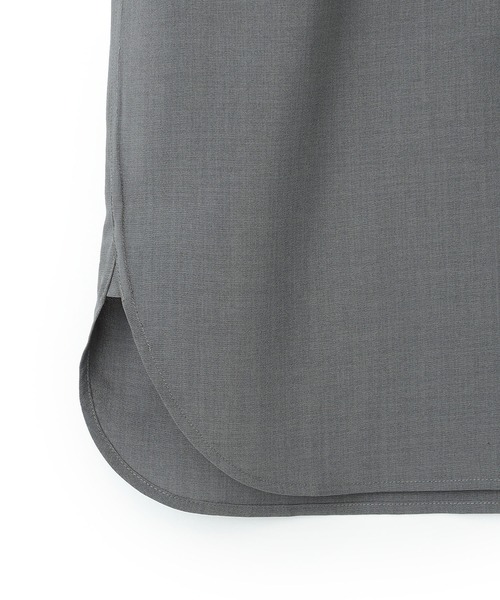 N.O.R.C(ノーク)の「ウォッシャブルハーフスリーブシャツ【CLEAN MOTION】(シャツ/ブラウス・レディース・ネイビー/チャコール・フリー)」の7枚目の写真