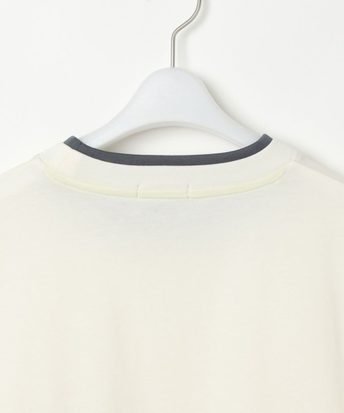 NUMERALS（ヌメラルズ）の「【NUMERALS】フェイクレイヤードTEE（Tシャツ/カットソー・メンズ・オフホワイト/ブラック/カーキ・LARGE/MEDIUM）」の20枚目の写真