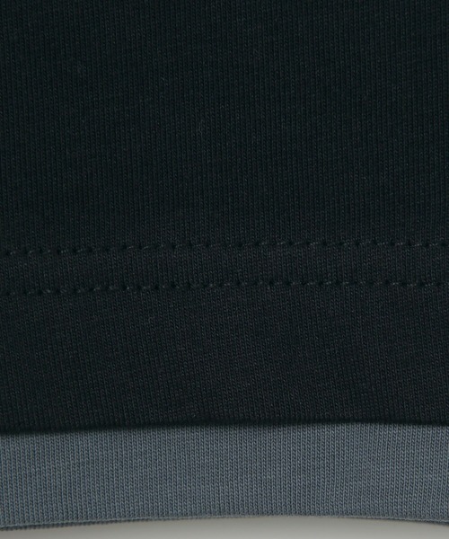 NUMERALS（ヌメラルズ）の「【NUMERALS】フェイクレイヤードTEE（Tシャツ/カットソー・メンズ・オフホワイト/ブラック/カーキ・LARGE/MEDIUM）」の10枚目の写真