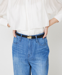 qualite | スクエアバックルロングベルト(ベルト)