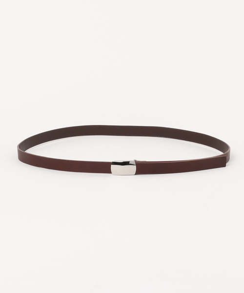 qualite（カリテ）の「スクエアバックルロングベルト（ベルト・レディース・ブラウン/ブラック/ブラック系その他2・フリー）」の8枚目の写真