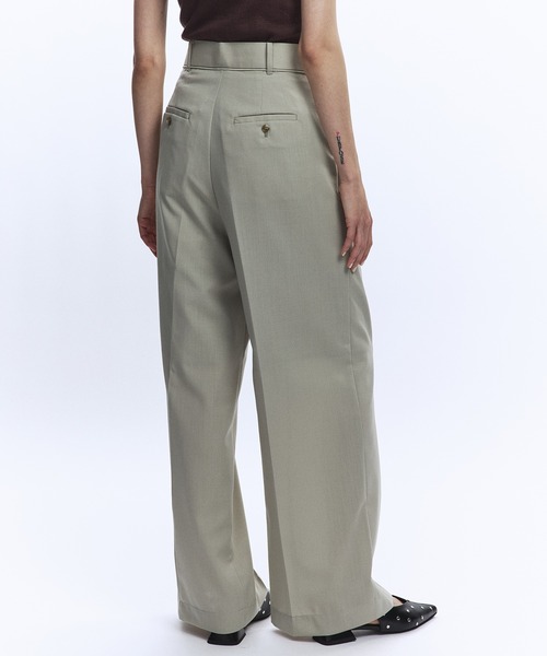 パブリックトウキョウ　パンツ クリアツイルワイドパンツ（スラックス）｜PUBLIC TOKYO