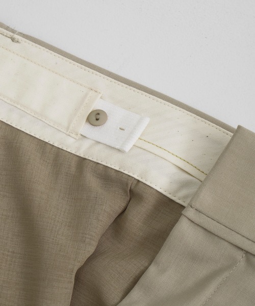 PUBLIC TOKYO（パブリックトウキョウ）の「PUBLIC SLACKS PLAIN（スラックス・レディース・ベージュ/パープル/ブラウン・1/2/4/3/0）」の15枚目の写真