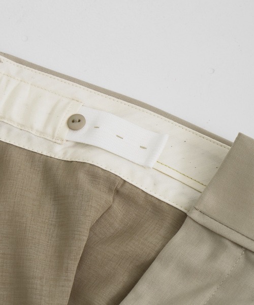 PUBLIC TOKYO（パブリックトウキョウ）の「PUBLIC SLACKS PLAIN（スラックス・レディース・ベージュ/パープル/ブラウン・1/2/4/3/0）」の16枚目の写真