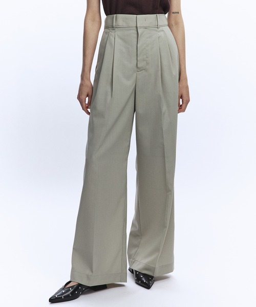 PUBLIC TOKYO ワンタックスラックスパンツ メンズ/パンツ/スラックス｜PUBLIC TOKYO ONLINE STORE