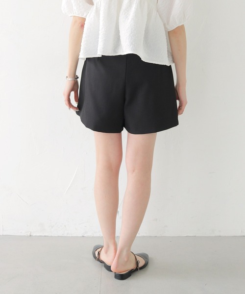 CLEIO（クレイオ）の「【CLEIO】ベルト付きスカート風キュロットパンツ BELTED SKIRT-STYLE CULOTTES PANTS/737-13680（その他パンツ・レディース・モカ/アイボリー/ブラック・FREE）」の21枚目の写真