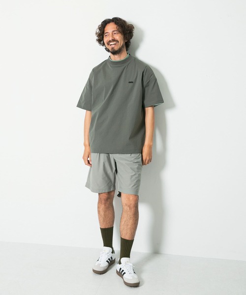 URBAN RESEARCH Sonny Label（アーバンリサーチサニーレーベル）の「OOPS　接触冷感・撥水機能Tシャツ（Tシャツ/カットソー・メンズ・チャコールグレー/ブラック/グリーン系その他・MEDIUM/LARGE/X-LARGE）」の10枚目の写真