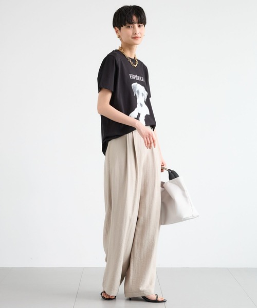 BARNYARDSTORM(バンヤードストーム)の「BARNYARDSTORM / Wタックフィラメントツイルパンツ 【『ネルソンさん』YouTubeご紹介アイテム】(その他パンツ・レディース・ブルー/チャコールグレー/ベージュ・S/M/L)」の21枚目の写真