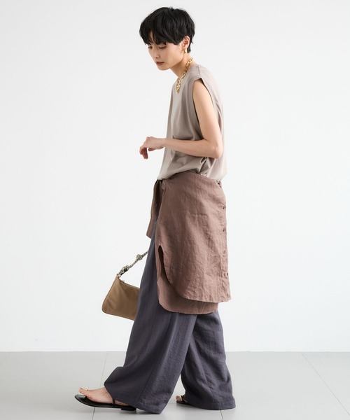 セール】BARNYARDSTORM / Wタックフィラメントツイルパンツ