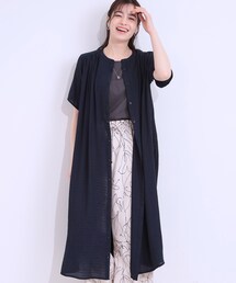 SHOO・LA・RUE | さらさらドビーギャザーワンピース(ワンピース)