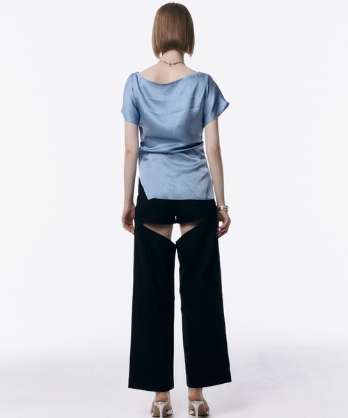 SLIM FRALE PANTS/スリムフレアパンツ（スラックス）｜JOSE MOON