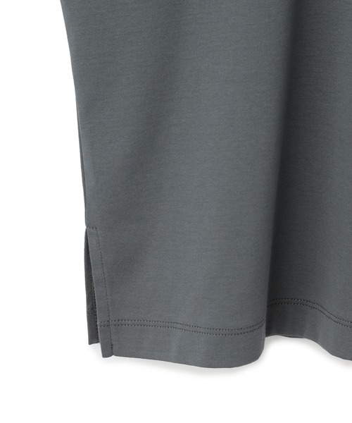 N.O.R.C(ノーク)の「フォルムトップス【クールスムース】(Tシャツ/カットソー・レディース・ブラック/オフホワイト/チャコール・フリー)」の13枚目の写真