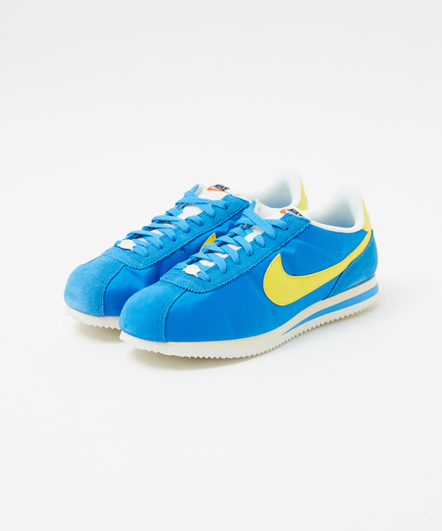 【新品未使用・絶版品】ナイキ コルテッツテキスタイル＜青×黄＞オフィシャル正規品 NIKE / ナイキ】 コルテッツ テキスタイル / スニーカー（スニーカー
