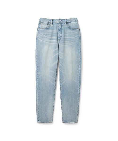 Sandinista（サンディニスタ）の「SANDINISTA Damaged Denim Pants - Stretch Easy Fit Tapered (サンディニスタ ダメージデニムパンツ ストレッチイージーフィットテーパード)（デニムパンツ・メンズ・インディゴブルー・34）」の9枚目の写真