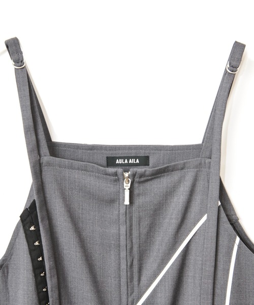 AULA AILA バックプリーツキャミソール BACK PLEATS CAMISOLE TOPS — aulaaila