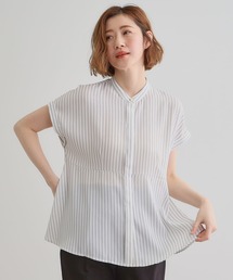 GROVE SEOUL グローブソウル チェック柄 半袖シャツ grove（グローブ）の「◇転写&ロゴアソートプリントTシャツ（T