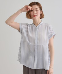 きちんと感もこなれ感も1枚で叶う　優秀ペプラムシャツブラウス