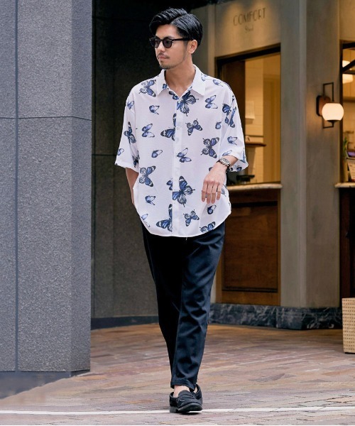 CavariA(キャバリア)の「『CavariA/キャバリア』総柄半袖シャツ(シャツ/ブラウス・メンズ・B/A・L/M)」の18枚目の写真