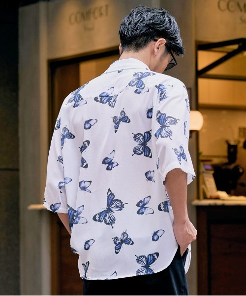 CavariA(キャバリア)の「『CavariA/キャバリア』総柄半袖シャツ(シャツ/ブラウス・メンズ・B/A・L/M)」の3枚目の写真