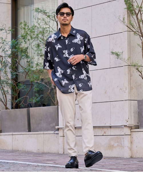 CavariA(キャバリア)の「『CavariA/キャバリア』総柄半袖シャツ(シャツ/ブラウス・メンズ・B/A・L/M)」の4枚目の写真