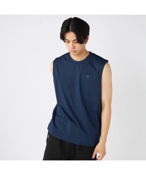 陸上用タンクトップ 紫/青 Lサイズ Amazon.co.jp: タンクトップ 紫のグリッド メンズ インナー