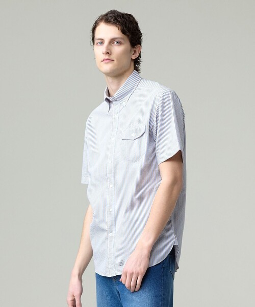 セール】風が通るシアサッカーの清涼感【吸水速乾 / 高通気性