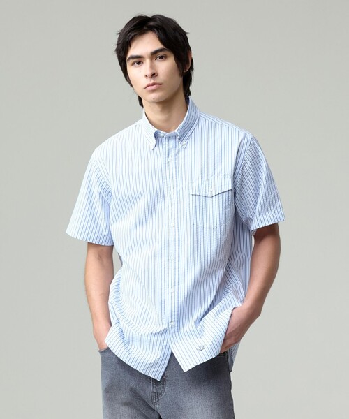 セール】風が通るシアサッカーの清涼感【吸水速乾 / 高通気性