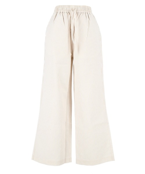 セール】オックスストライプワイドパンツ（その他パンツ）｜coca