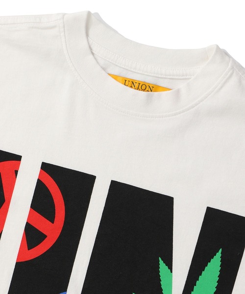UNION(UNION TOKYO)(ユニオン)の「UNION TOKYO STICKY TEE ユニオントーキョー(Tシャツ/カットソー・メンズ・ホワイト系その他/ブラック・SMALL/MEDIUM/LARGE/X-LARGE/XX-LARGE)」の10枚目の写真
