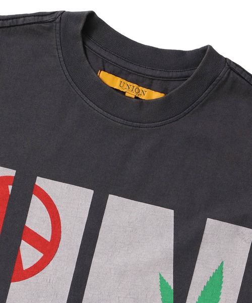 UNION(UNION TOKYO)(ユニオン)の「UNION TOKYO STICKY TEE ユニオントーキョー(Tシャツ/カットソー・メンズ・ホワイト系その他/ブラック・SMALL/MEDIUM/LARGE/X-LARGE/XX-LARGE)」の5枚目の写真