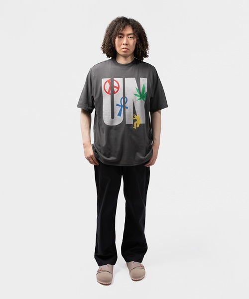 UNION(UNION TOKYO)(ユニオン)の「UNION TOKYO STICKY TEE ユニオントーキョー(Tシャツ/カットソー・メンズ・ホワイト系その他/ブラック・SMALL/MEDIUM/LARGE/X-LARGE/XX-LARGE)」の9枚目の写真
