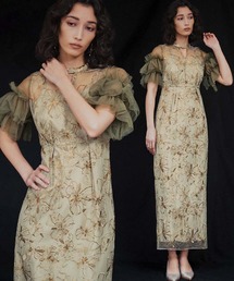 ANDRESD｜アンドレスドのドレス（グリーン・カーキ/緑色系）通販