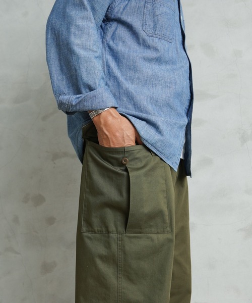 M43フィールドトラウザー（カーゴパンツ）｜WAIPER.inc（ワイパー