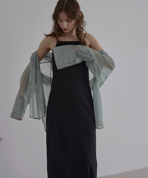ミエリインヴァリアント Organdy Gloss Over Shirt MIELI INVARIANT｜Organdy Gloss Over Shirt | Rakuten Fashion