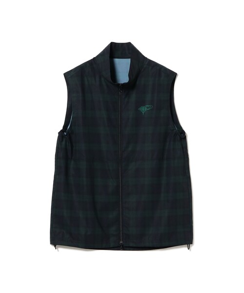 セール】ORANGE LABEL / フルジップ スタンドカラー ベスト（ベスト