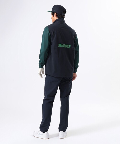 BEAMS GOLF（ビームスゴルフ）の「ORANGE LABEL / フルジップ スタンドカラー ベスト（ベスト・メンズ・ネイビー/ベージュ/その他・MEDIUM/LARGE/SMALL/X-LARGE）」の6枚目の写真