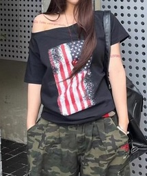 Vipoa（ヴィポア）の「American tee（Tシャツ/カットソー）」