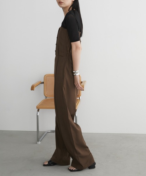 Aunt Marie's（アントマリーズ）の「ベアオールインワン（つなぎ/オールインワン・レディース・グレー/ブラウン・MT/FREE）」の19枚目の写真