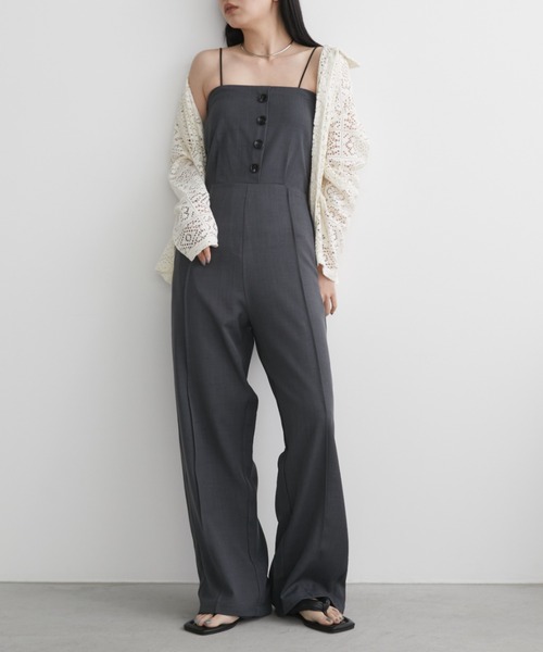 Aunt Marie's（アントマリーズ）の「ベアオールインワン（つなぎ/オールインワン・レディース・グレー/ブラウン・MT/FREE）」の21枚目の写真