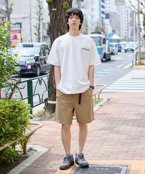 coen（コーエン）の「＜Parknik＞ロゴプリントTシャツ（Tシャツ/カットソー・メンズ・ダークグリーン/ホワイト/ダークブラウン・M/L/XL）」の5枚目の写真